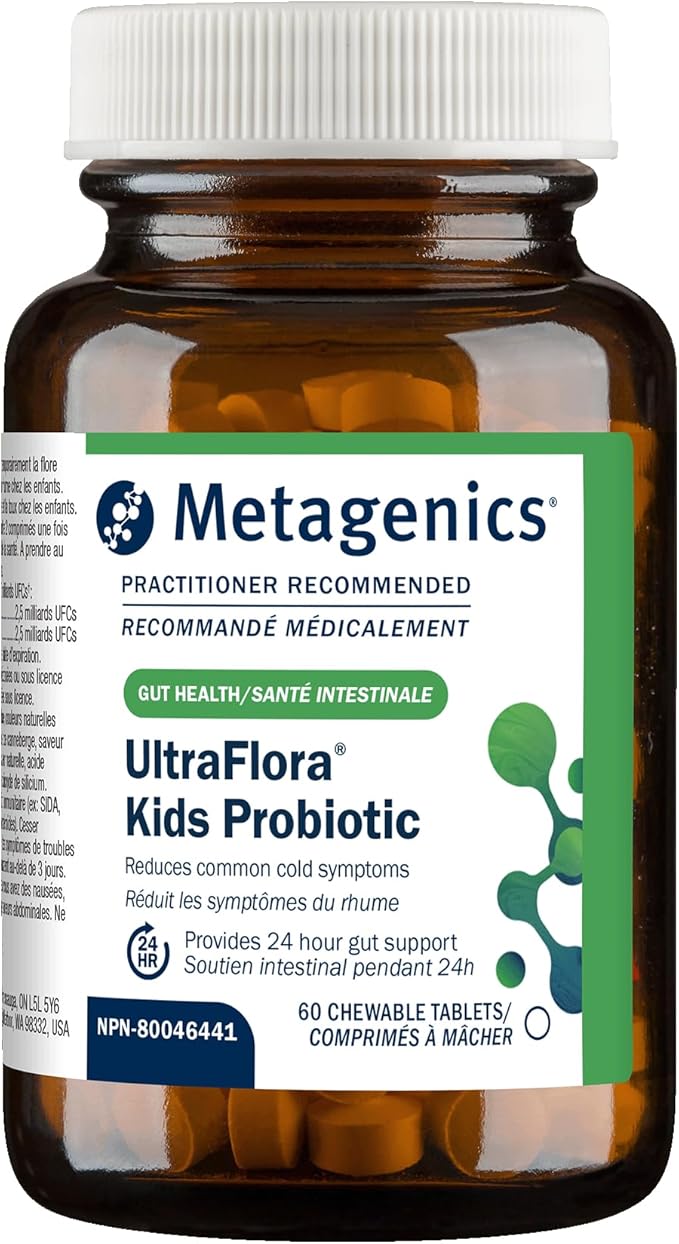 Metagenics Ultra Flora Kids Probiotic 60 Chewable tablets
