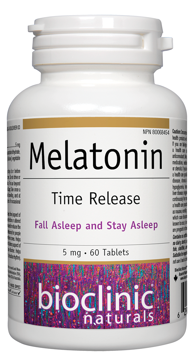 Bioclinic Melatonin Time Release 5mg