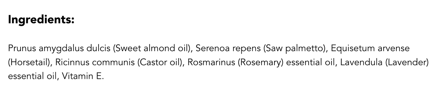 New Earth Bunny Hair and Scalp Oil