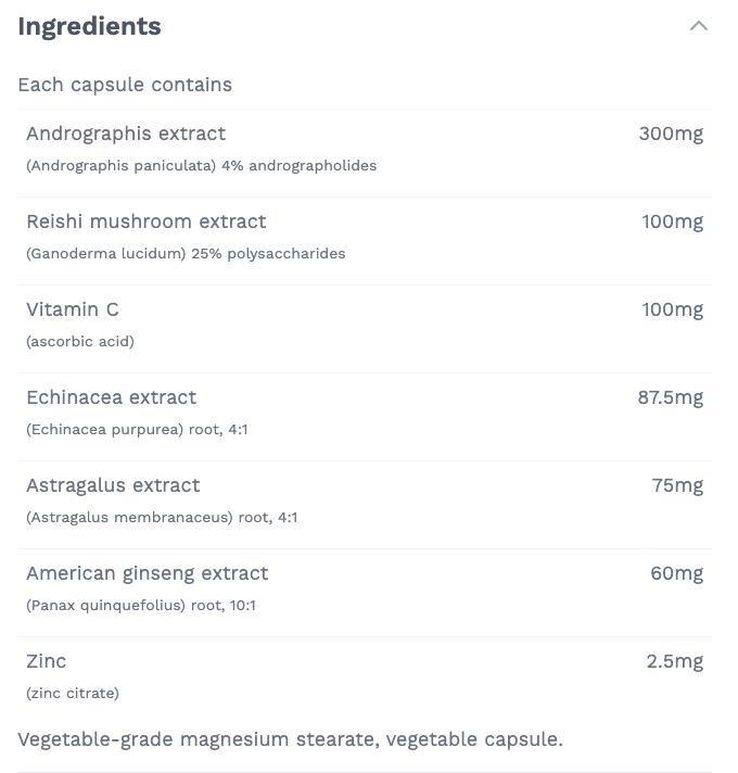 CanPrev Cold-Pro Immune Formula