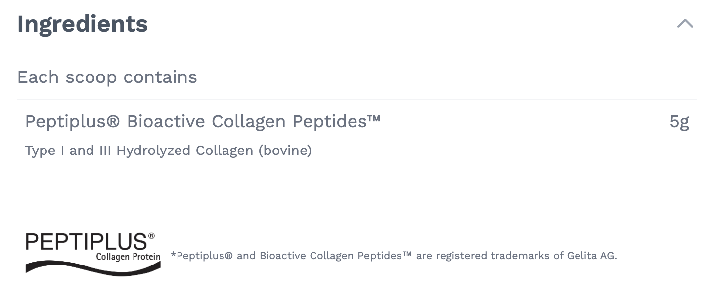 Cytomatrix Complete Collagen Peptides Powder