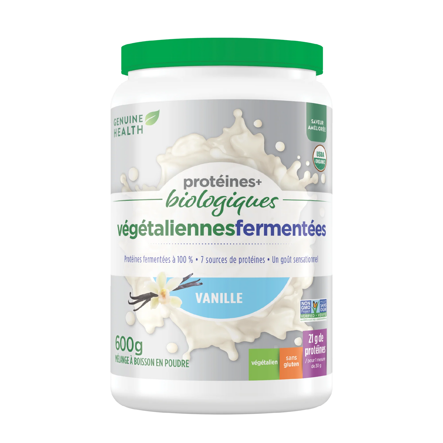 Genuine Health Vegan Protein Vanilla 600g