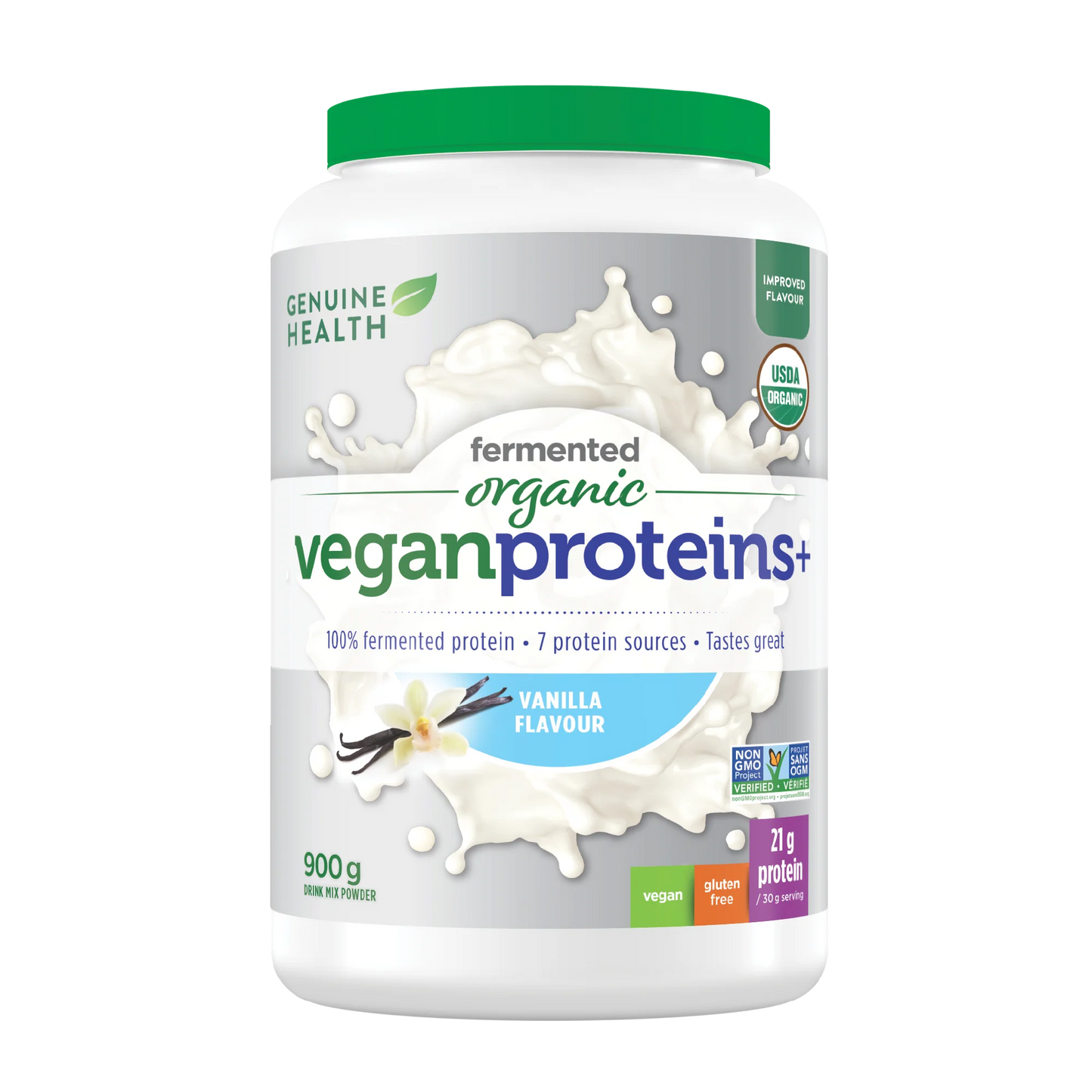 Genuine Health Vegan Protein Vanilla 900g