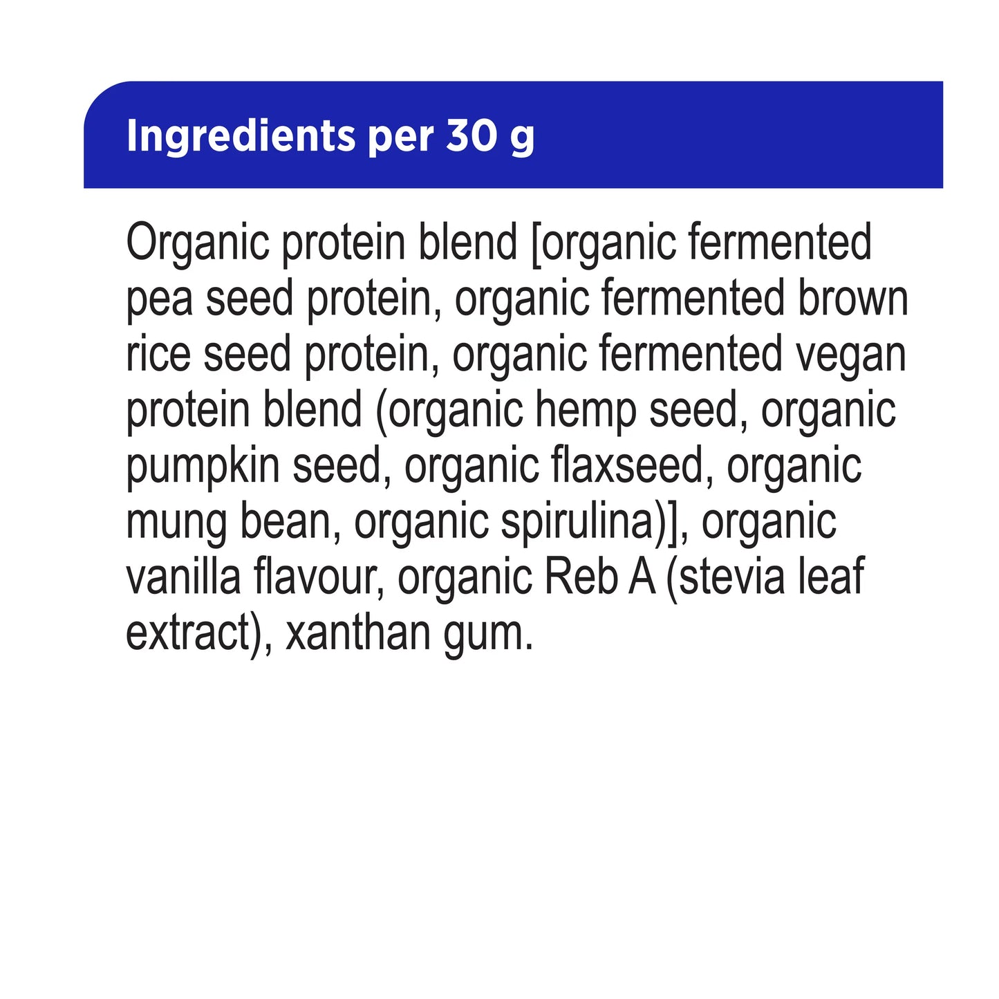 Genuine Health Vegan Protein Vanilla 600g