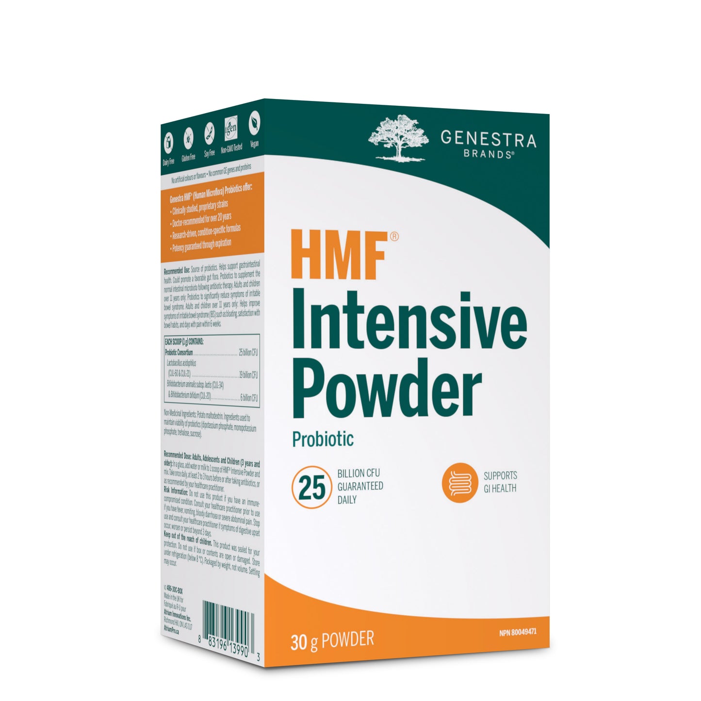 Genestra HMF Intensive Powder Probiotic 25