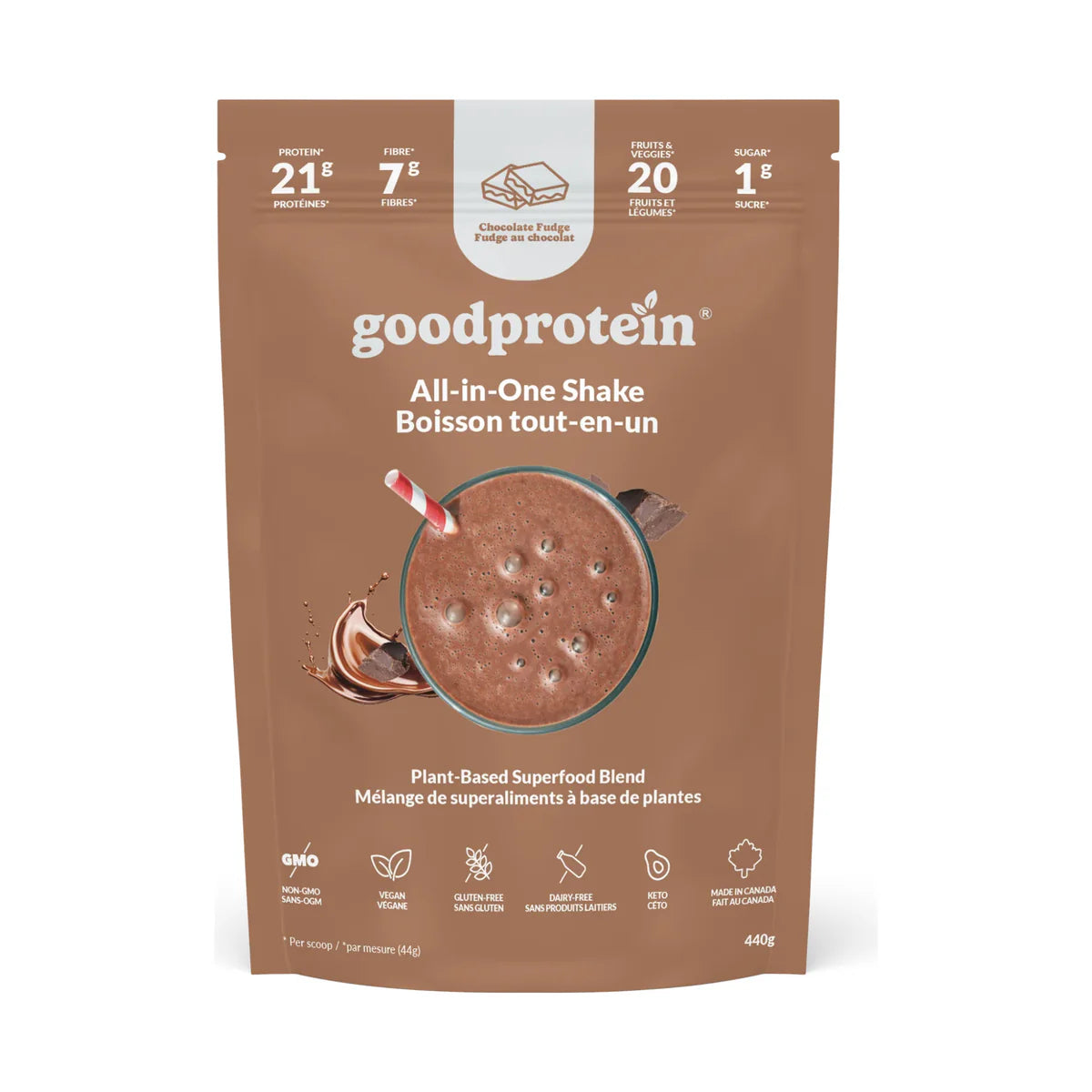 Good Protein Chocolate Fudge 440g
