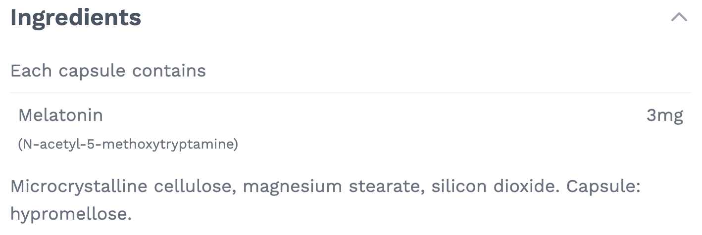 Cytomatrix Melatonin Sustained Release