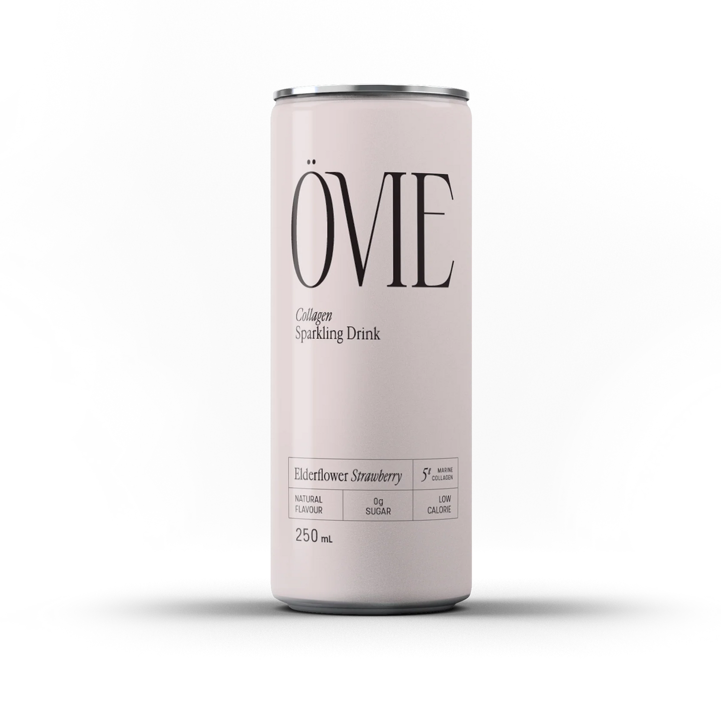 Ovie Collagen Sparkling Water: Elderflower Strawberry