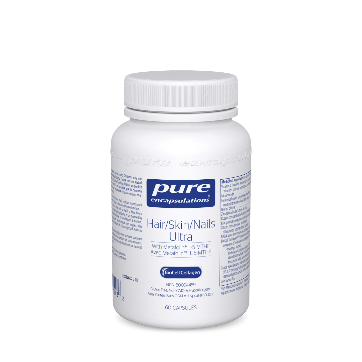 Pure Encapsulations Hair Skin Nails Ultra