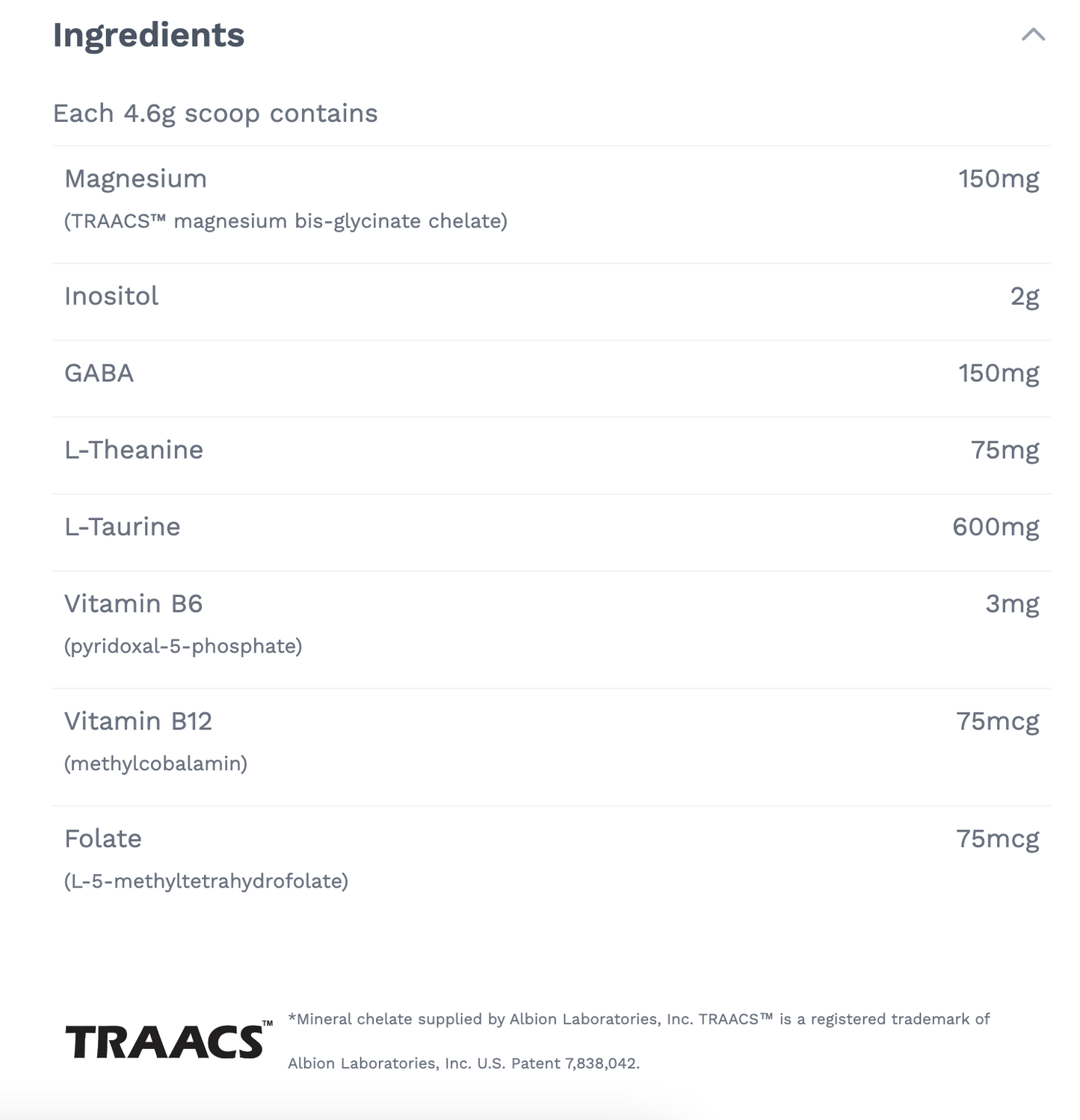 Cytomatrix Relax Matrix