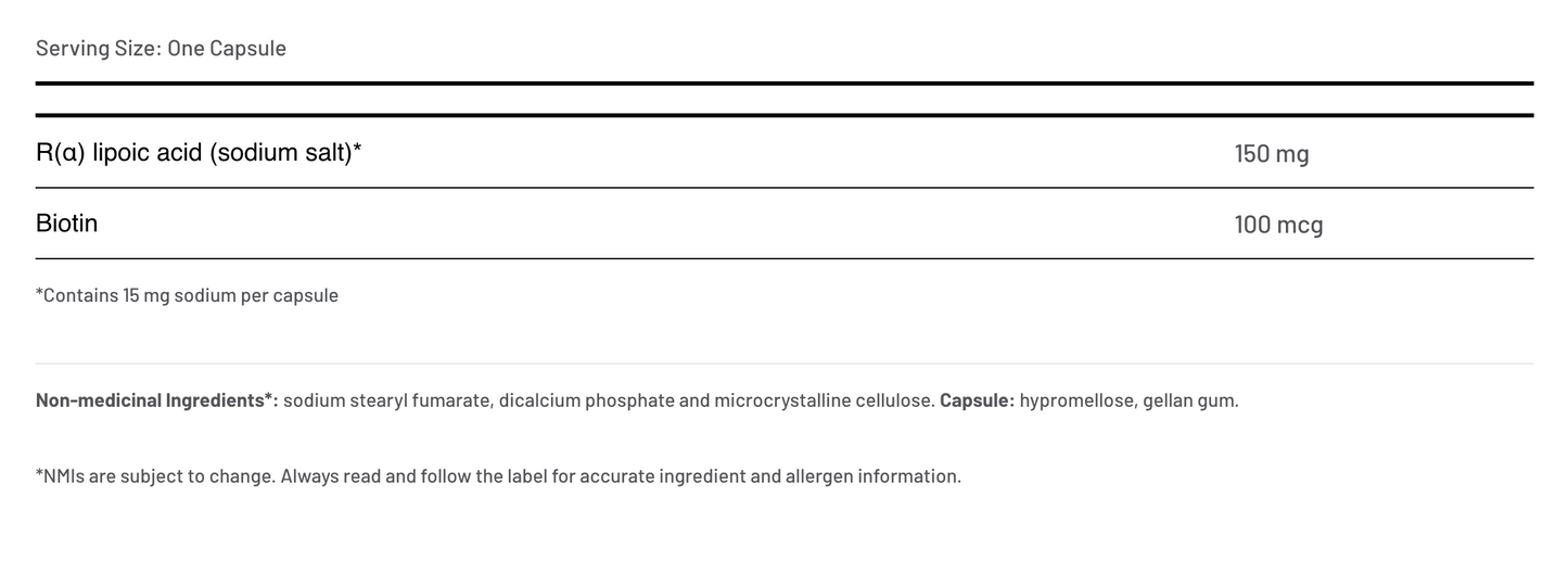 AOR R-Lipoic Acid