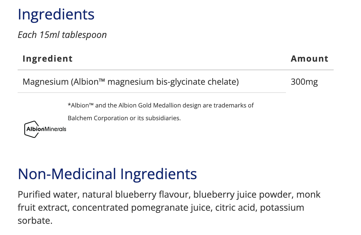 Can Prev Magnesium Bisglycinate 300 Ultra Gentle – Juicy Blueberry