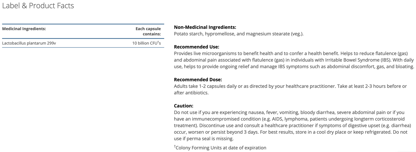 Metagenics Ultra Flora Intensive Care