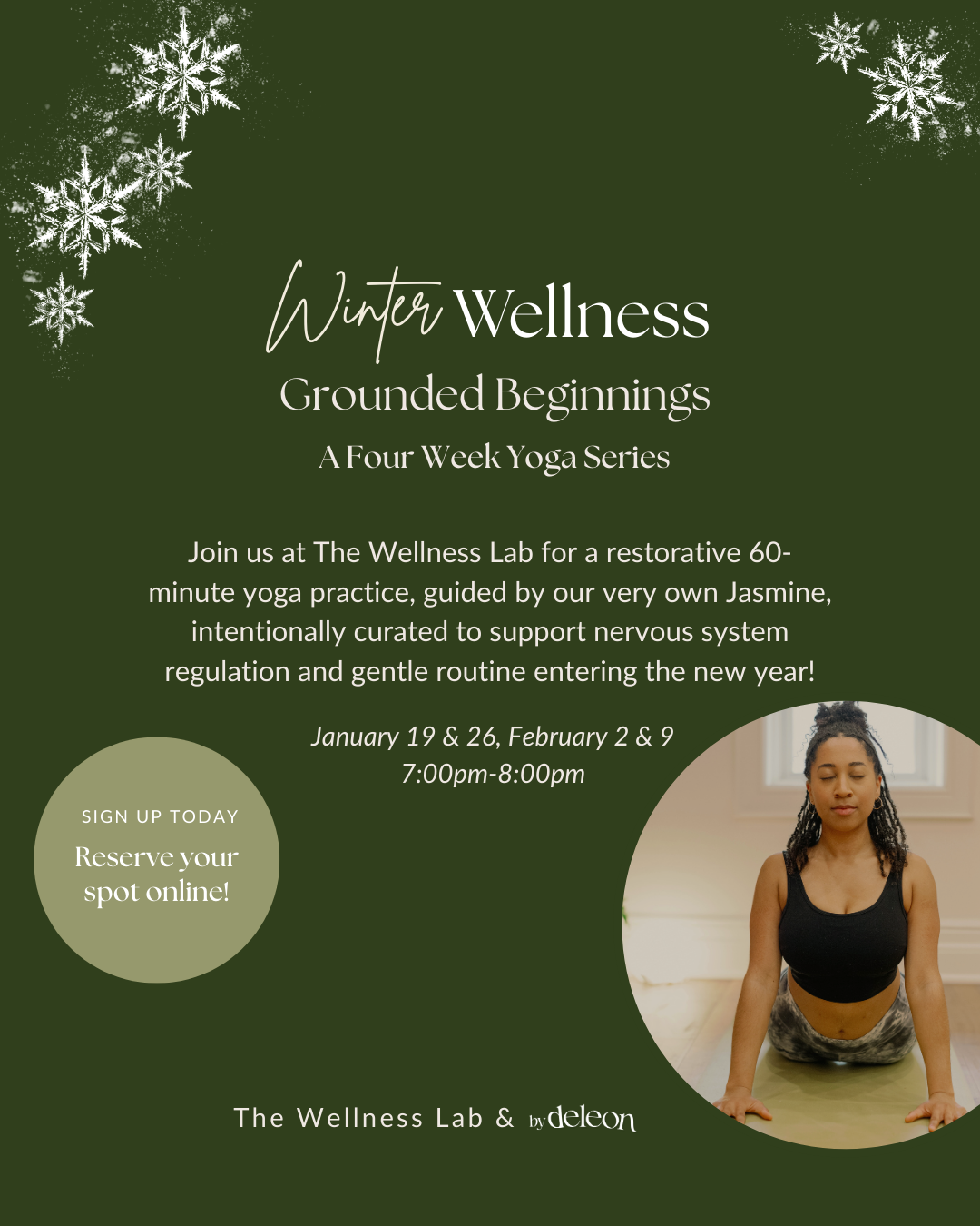 Winter Wellness - Grounded Beginnings: 4 Week Yoga Series