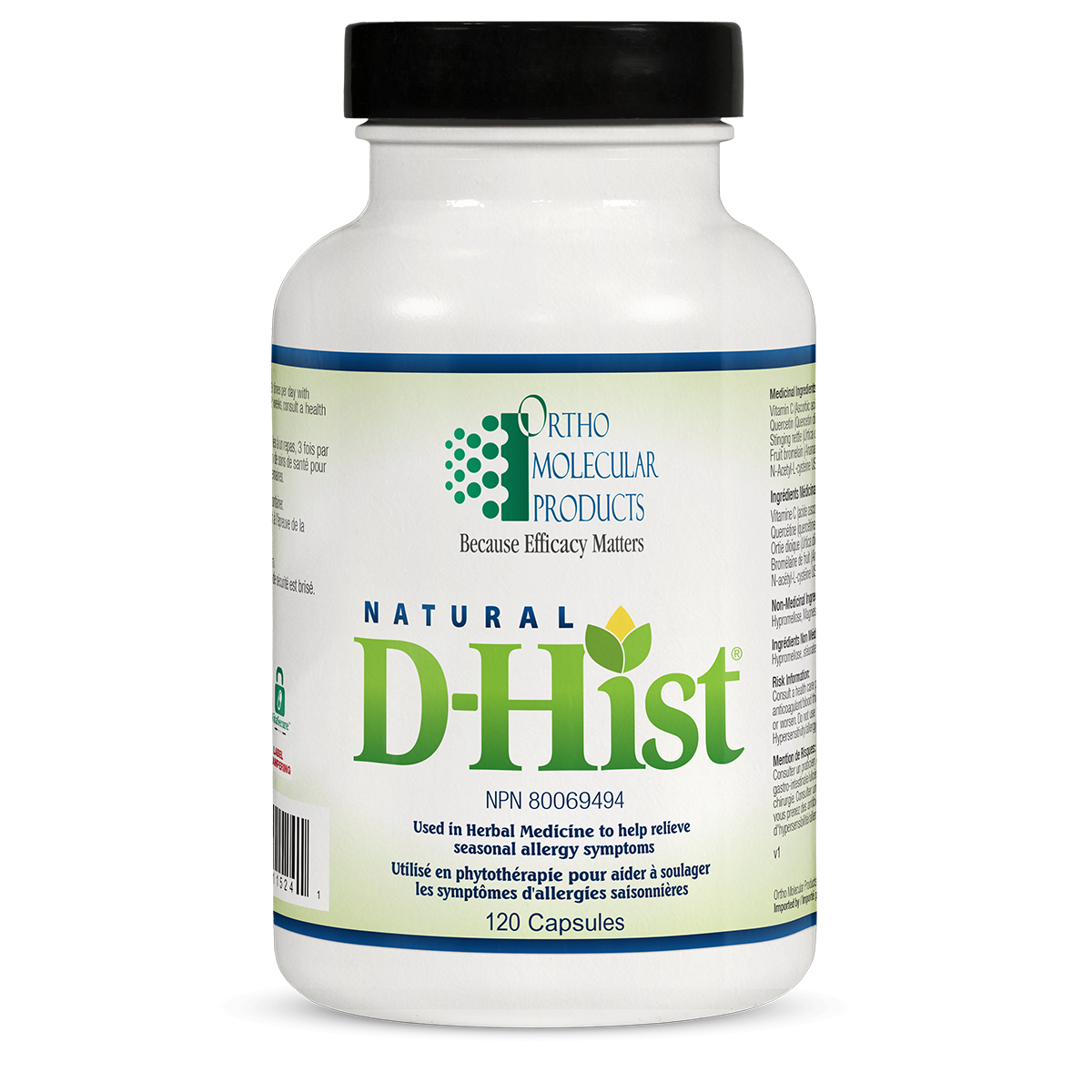 Ortho Molecular D Hist