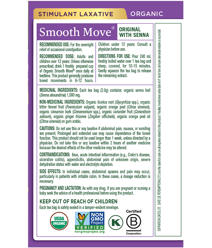 Traditional Medicinals Smooth Move Tea