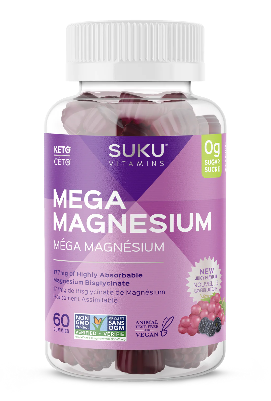Suku Mega Magnesium Gummies