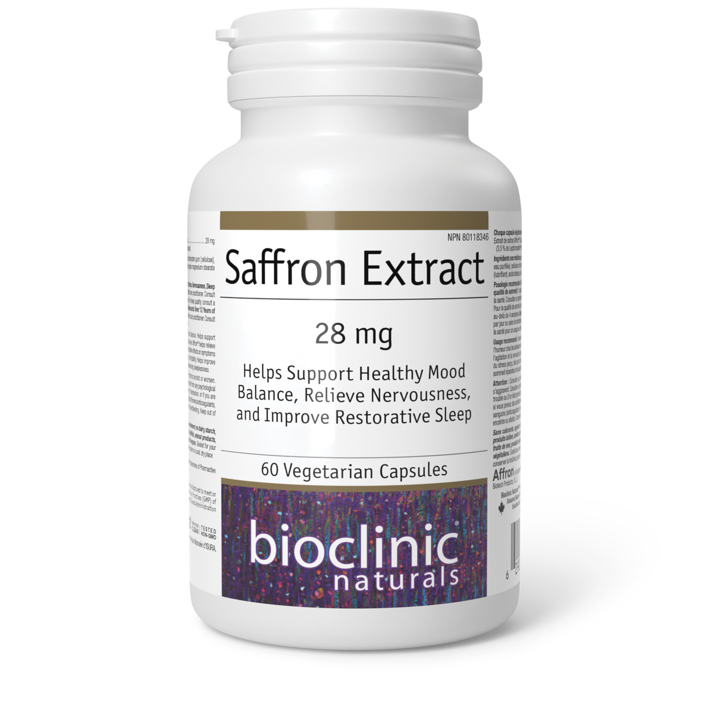 Bioclinic Saffron Extract 60 caps