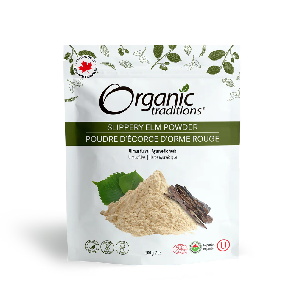 Organic Traditions Slippery Elm Bark Powder