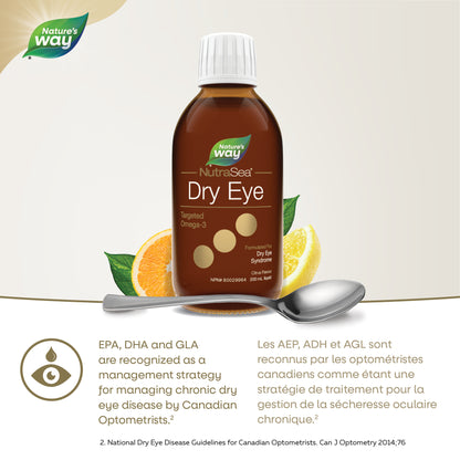 NutraSea Dry Eye Lemon Fish Oil Liquid 200ml