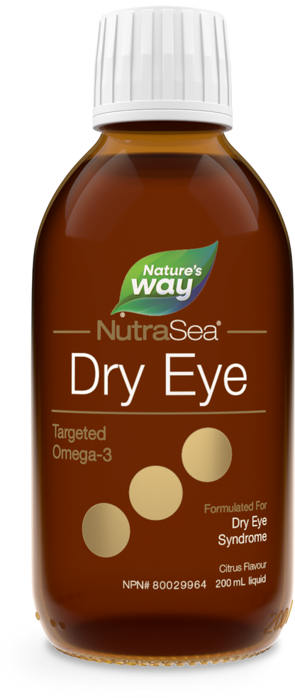 NutraSea Dry Eye Lemon Fish Oil Liquid 200ml