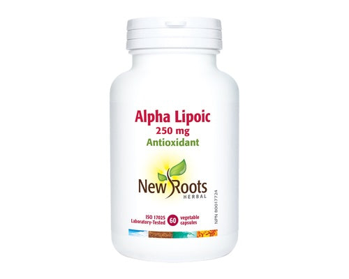 New Roots ALA Alpha Lipoic Acid 250mg