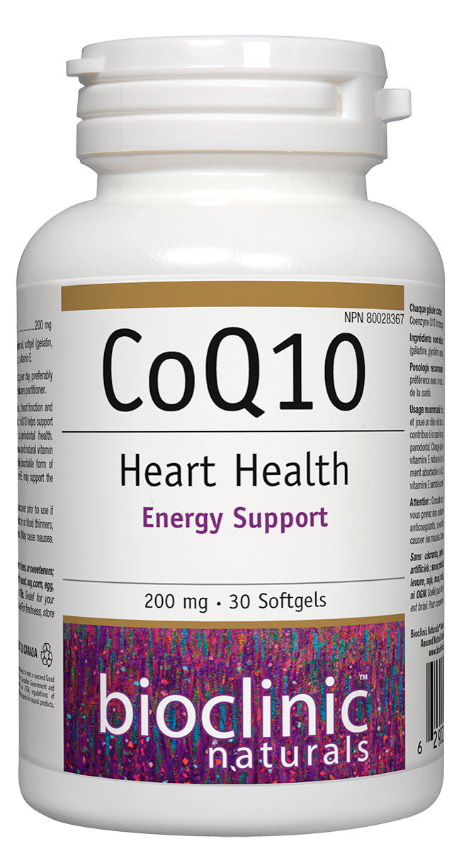 Bioclinic CoQ10 200mg 30 softgels