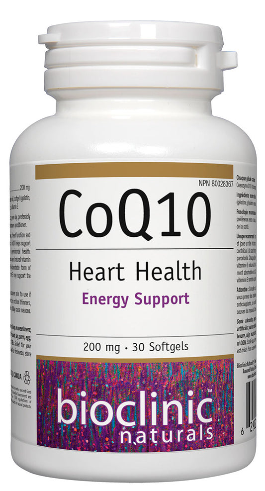 Bioclinic CoQ10 200mg 30 softgels