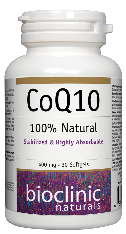 Bioclinic CoQ10 400mg 30 Softgels