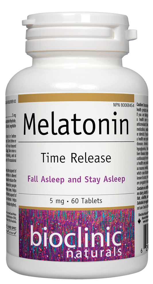 Bioclinic Melatonin Time Release 5mg