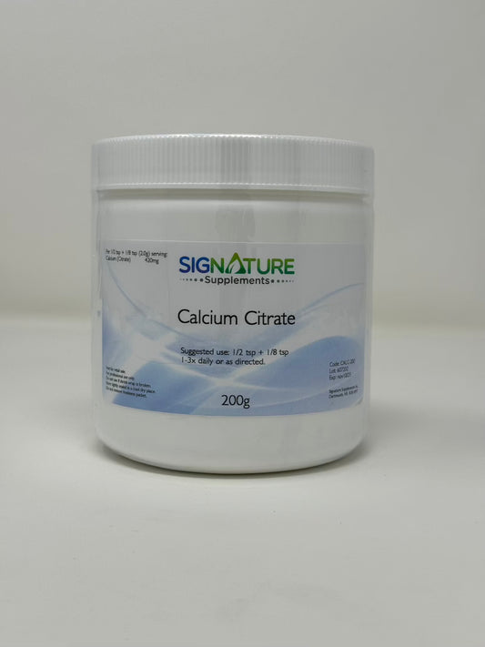 Signature Calcium Citrate 200g