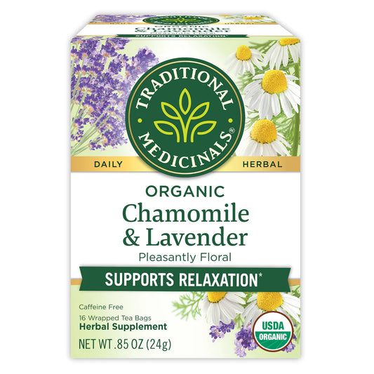 Traditional Medicinals Organic Chamomile & Lavender Tea