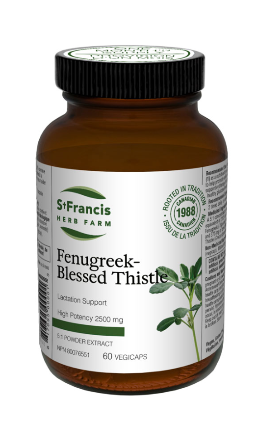 St. Francis Fenugreek-Blessed Thistle Capsules