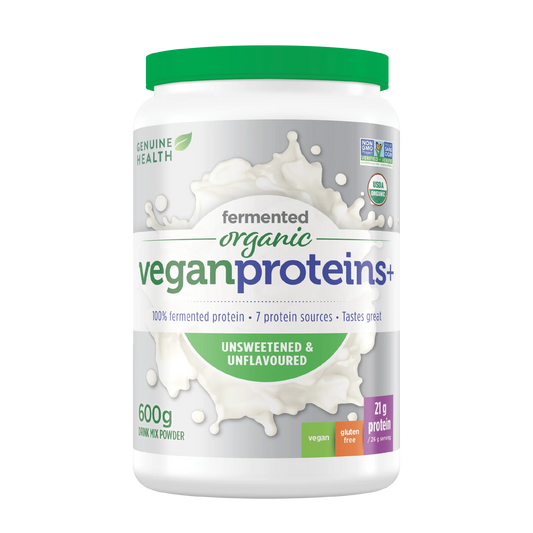 Genuine Health Vegan Protein Unflavoured 600g