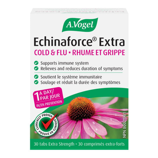 A Vogel Echinaforce Extra Cold & Flu 30 Tabs