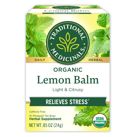 Traditional Medicines Organic Lemon Balm Tea