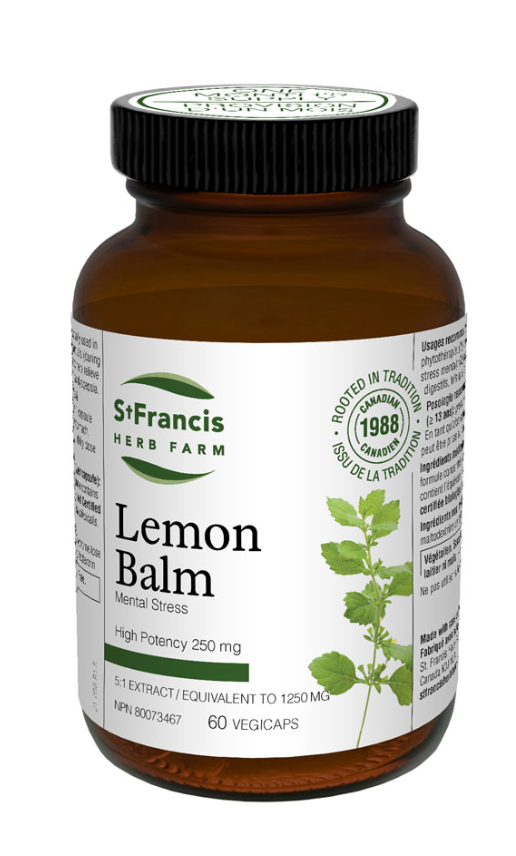 St. Francis Lemon Balm Capsules