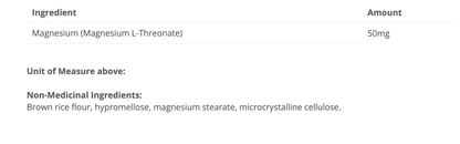 Cytomatrix Magnesium Threonate