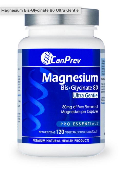 CanPrev Magnesium Bisglycinate 80mg