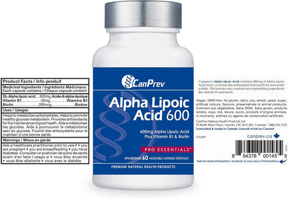 Can Prev ALA Alpha Lipoic Acid