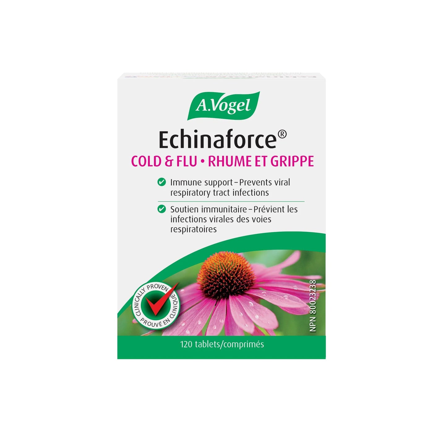 A Vogel Echinaforce Extra Cold & Flu 120 Tabs