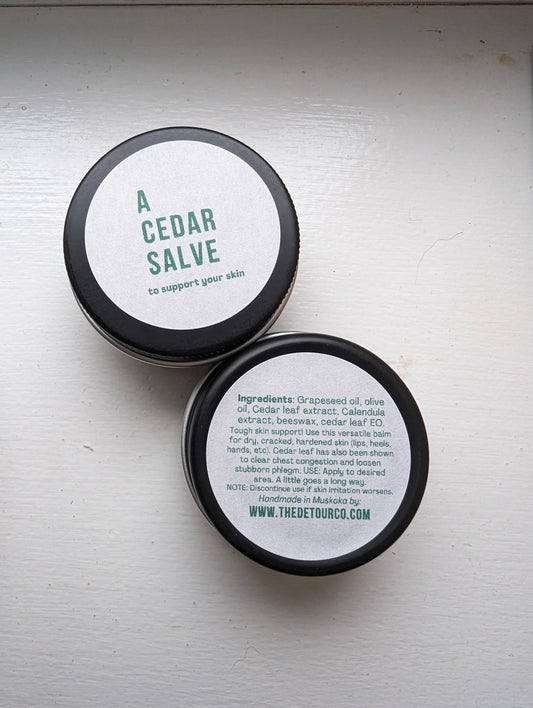 The Detour Co. Cedar Salve