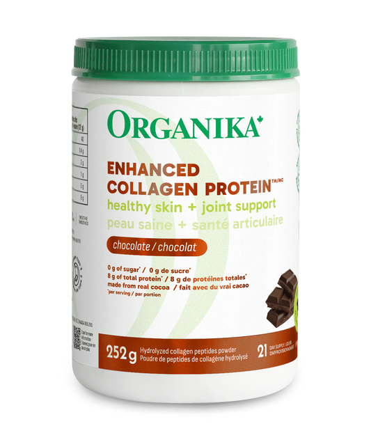 Organika Enhanced Collagen Protein - Chocolate