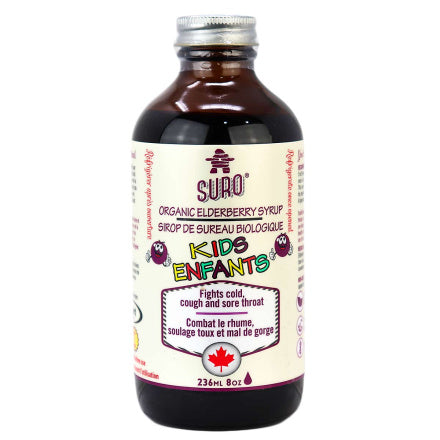 Suro Organic Elderberry Syrup for Kids