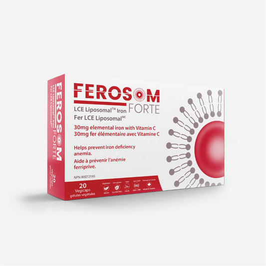 Ferosom Forte Liposomal Iron Capsules