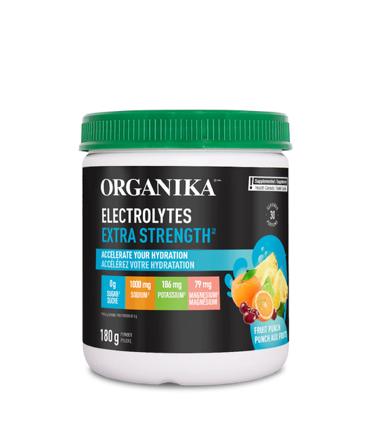 Organika Electrolytes Extra Strength - Fruit Punch
