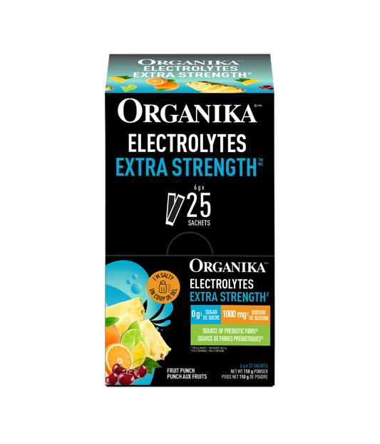 Organika Electrolytes Fruit Punch - Single Sachet
