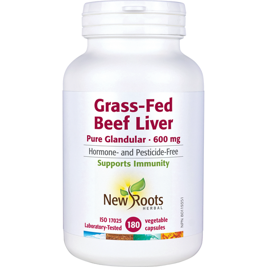 New Roots Grass Fed Beef Liver 180c
