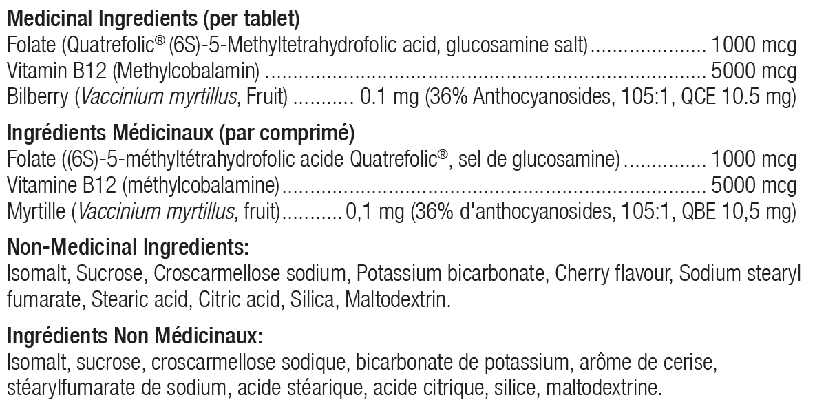 Ortho Molecular Methyl B12