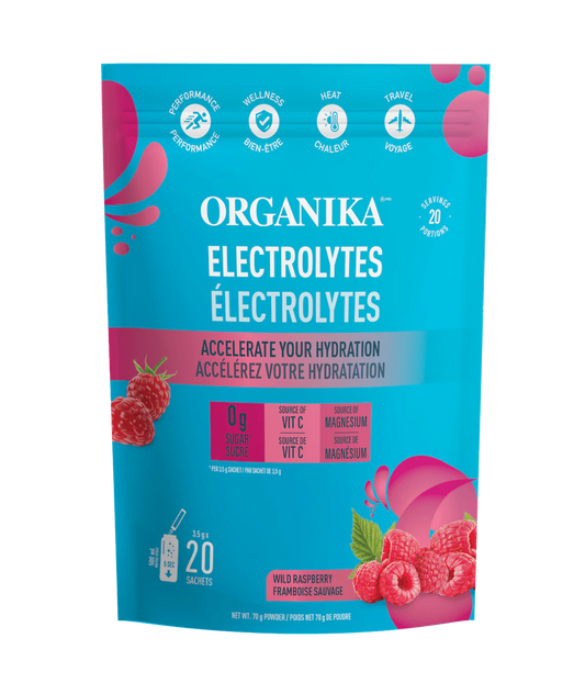 Organika Electrolytes Wild Raspberry - Single Sachet